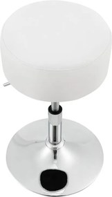 Toaletná stolička Tonia, biela