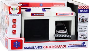 LEAN Toys Základňa pohotovostných služieb Zvuky svetiel sanitky