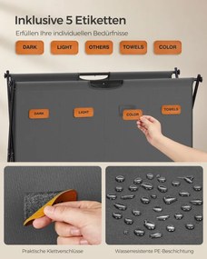 Kôš na bielizeň 155L LCB140G01