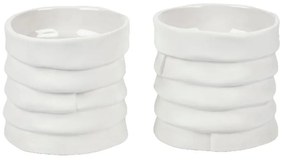 Porcelánové svietniky v súprave 2 ks Ribbon – Mette Ditmer Denmark