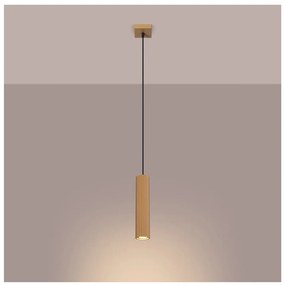 Závesné svietidlo v zlatej farbe Gleam – Sollux