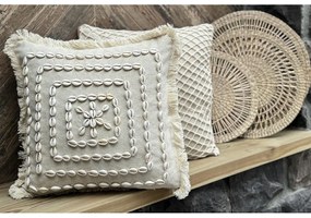 Bavlnená obliečka na vankúš 43x43 cm Seashells – Mioli Decor