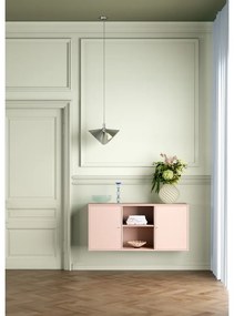 Svetloružová závesná komoda 133x61x42 cm Mistral – Hammel Furniture