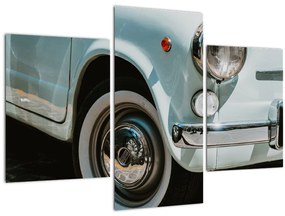 Obraz - Retro auto Fiat (90x60 cm)