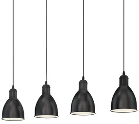 Eglo 49466 - Luster PRIDDY 4xE27/60W/230V