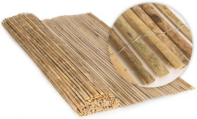 MultiGarden Obojstranná bambusová rohož 150x500 cm na plot balkóna terasy prírodná MultiGarden