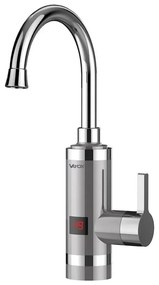 Prietokový ohrievač vody s LED displejom 3000W/230V IPX4 nerezová oceľ