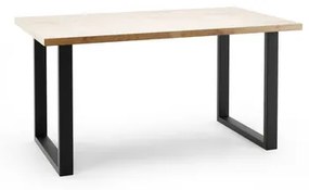 Jedálenský stôl BOLO II - dub sonoma/čierna