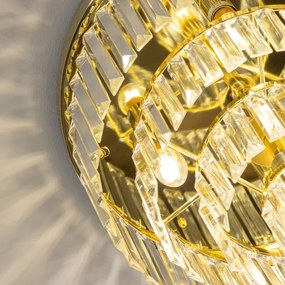 Brilagi - LED krištáľové stropné svietidlo MOZART 5xE14/40W/230V zlaté