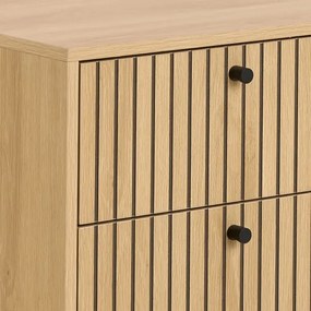 Nočný stolík s zásuvkami OLIVIA dub