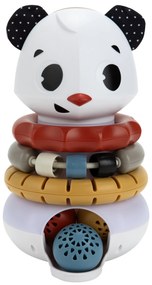 Hudobná pyramída s krúžkami Tiny Rockers Panda