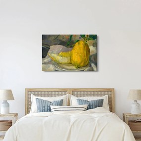 Obraz - French 19th Century, Melon and Lemon, reprodukcia (90x60 cm)