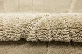 Kúpeľňový koberček Shell svetlobéžový