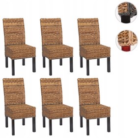 MCW Stolička do jedálne Loiret (sada 6 kusov)