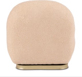 Otočné kreslo SONNY Orange Boucle