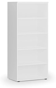 Kancelársky regál PRIMO WHITE, 1781 x 800 x 500 mm, biela
