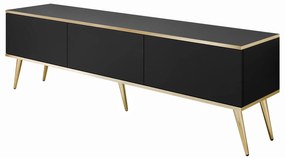 TV skrinka BOSTON III čierna 175cm