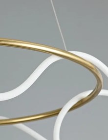 LED luster Tiriac 70 zlaté