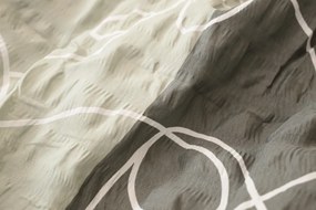 Krepové obliečky KASPARO BLEND sivé Rozmer obliečky: 70 x 90 cm | 140 x 200 cm