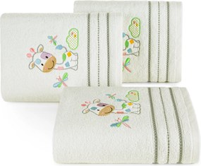 DETSKÝ FROTÉ UTERÁK BABY33 100X100 CM BIELA