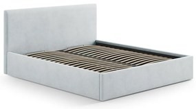 Svetlosivé čalúnené čelo postele 170,5x100 cm Remo – Micadoni