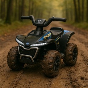 Elektrické autíčko QUAD Kids E-ATV čierne