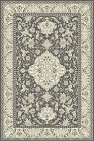 Koberec Agnella Isfahan Sefora grafitový