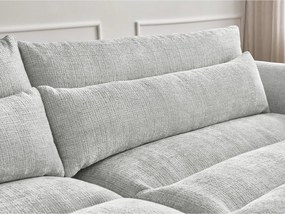 Svetlosivá ženilková pohovka 276 cm Neil – Bobochic Paris