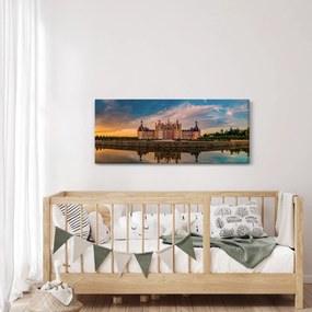 Obraz zámku (120x50 cm)