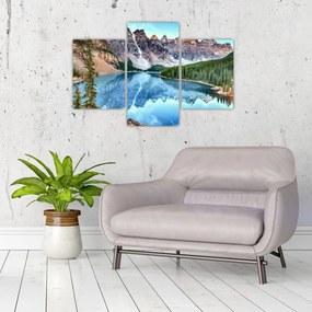 Obraz - Moraine lake (90x60 cm)