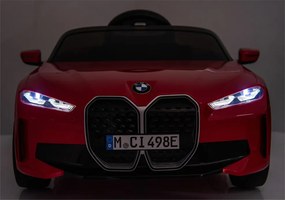 LEAN CARS Elektrické autíčko BMW i4 4x4 JE1009 červené