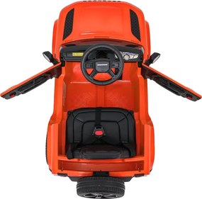 Elektrické autíčko Land Rover Defender oranžové