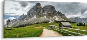 Obraz - V rakúskych horách (120x50 cm)