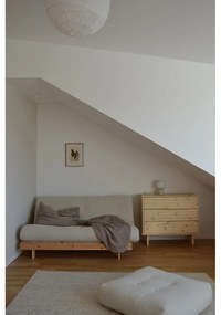 Béžová ľanová rozkladacia pohovka 160 cm Roots - Karup Design