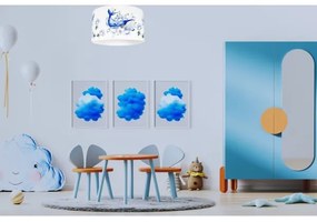 Detské stropné svietidlo OCEAN 1xE27/60W/230V