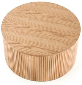 Prírodný konferenčný stolík FEVIK 80x41