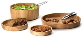 Continenta C4134 - Drevěná miska 25x4,8 cm dub