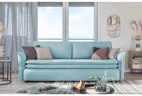 Svetlomodrá rozkladacia pohovka Miuform Charming Charlie