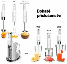Lauben Stick Blender 800WT - tyčový mixér LBNSB800WT