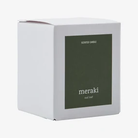 Meraki Vonná sviečka Oud leaf severská drevitosť