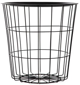 Príručný stolík SCANDI čierny 868691