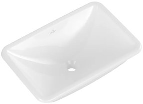 Villeroy & Boch 4A570001 -Zapustené umývadlo LOOP&FRIENDS 54x34 cm biela