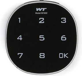 Šatníková skrinka S1 znížená, 2 oddiely, 1500 x 600 x 500 mm, demont, kódový zámok, tmavosivé dvere