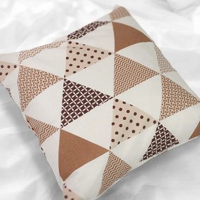 Polášek Bavlnená obliečka na vankúšik - Lenka - béžová | 40 x 40 cm