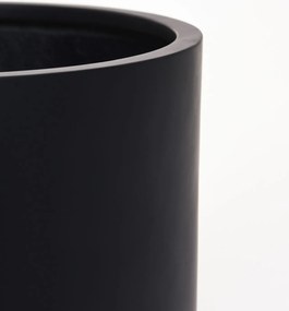 Kvetináč CHICO, sklolaminát, priemer 40 cm, antracit