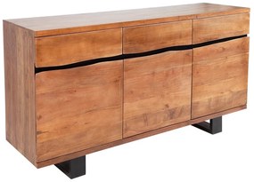 Dizajnová komoda Massive, 160 cm, akácia honey