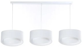 Luster na lanku GALAXY 3xE27/60W/230V biela