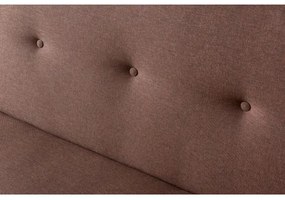 Dvojmiestna pohovka LOKO hnedá