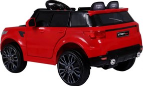 Ramiz Autíčko Start Run na batérie Červené SUV + diaľkové ovládanie + bezpečnostné funkcie