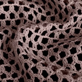 ZÁVES NA PÁSKE GABBY 140X270 CM RUŽOVÁ